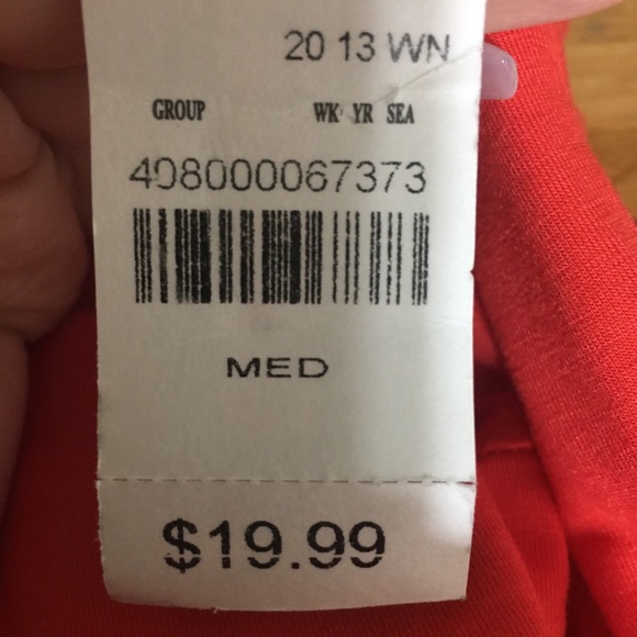 Poetry Orange Maxi Skirt Size M NWT - Picture 4 of 4